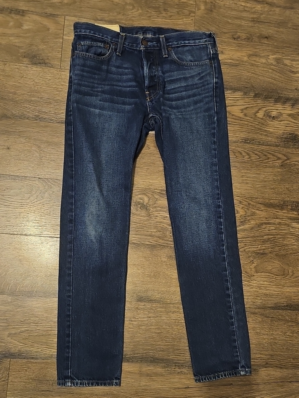 Hollister Straight Jeans Dark Denim 30 X 30 Y2k Regular Mens